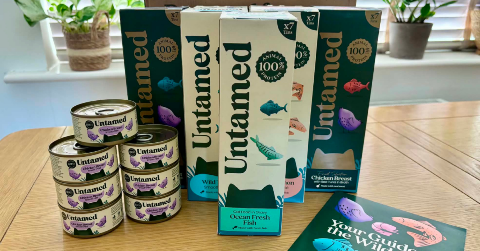 the Untamed food and packaging for review