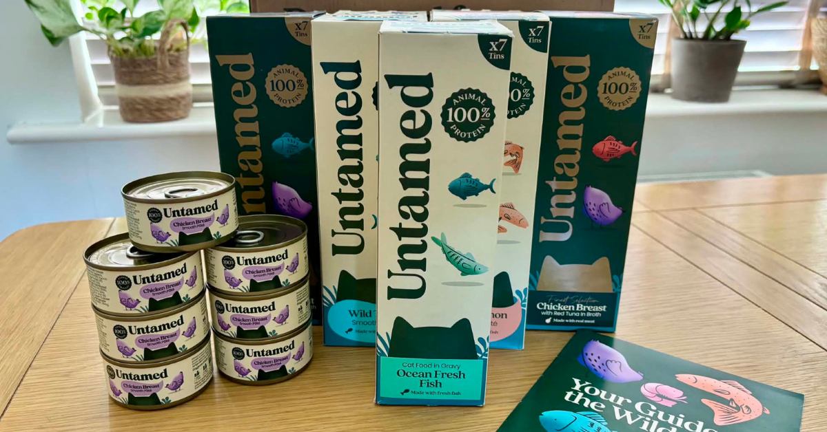 the Untamed food and packaging for review