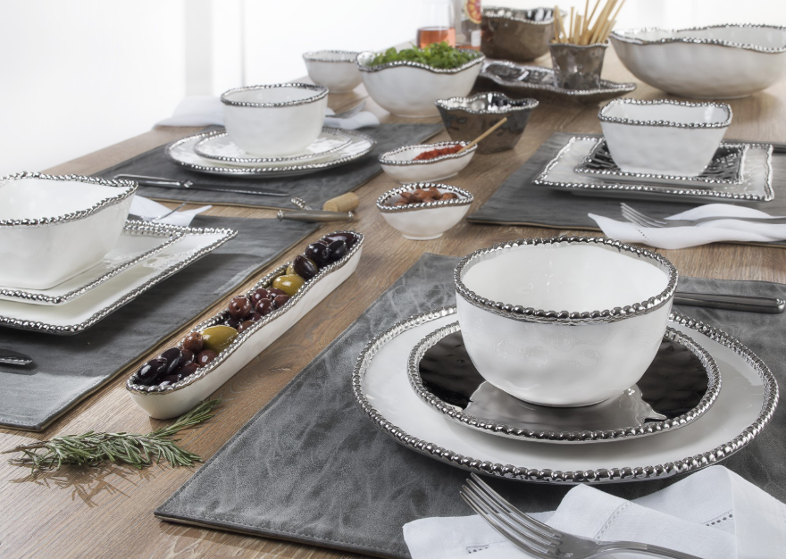 elegant tableware